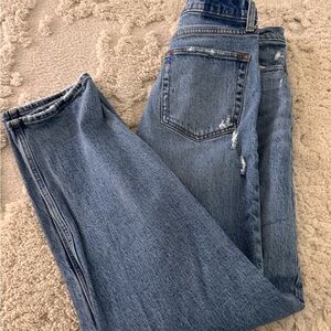 Abercrombie & Fitch Light Blue Slim Straight Jeans